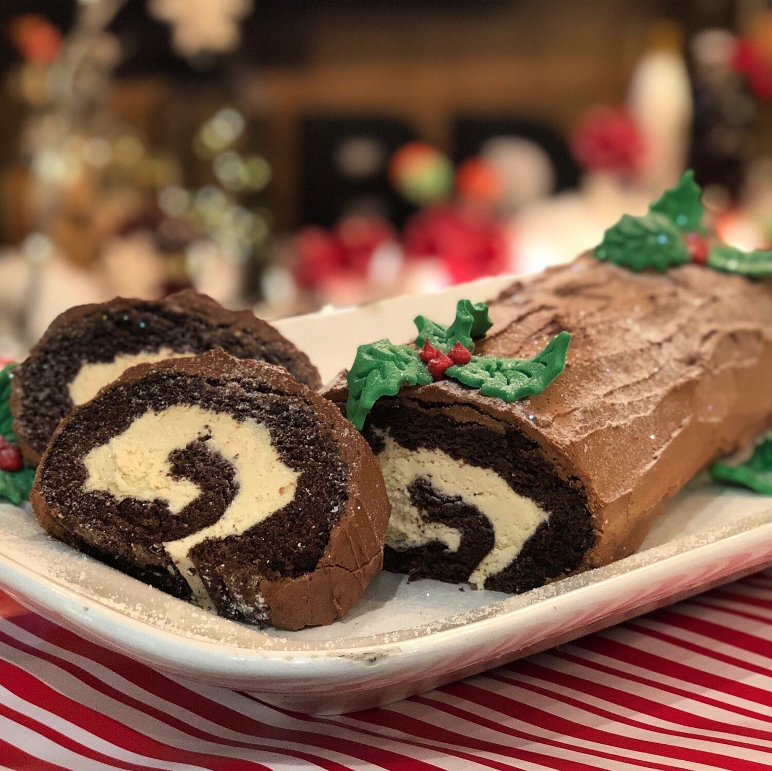 Salted Caramel Yule Log Salted Caramel Yule Log