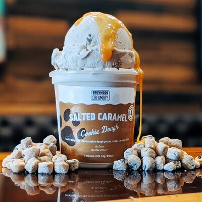 Salted Caramel Cookie Dough Ice Cream Salted Caramel Cookie Dough Ice Cream