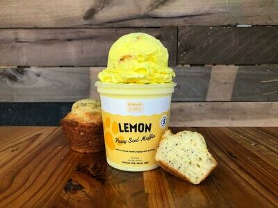 Lemon Poppy Seed Muffin Ice Cream Lemon Poppy Seed Muffin Ice Cream