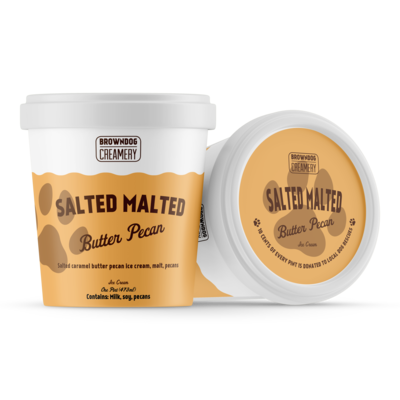 Salted Malted Butter Pecan Ice Cream Salted Malted Butter Pecan Ice Cream