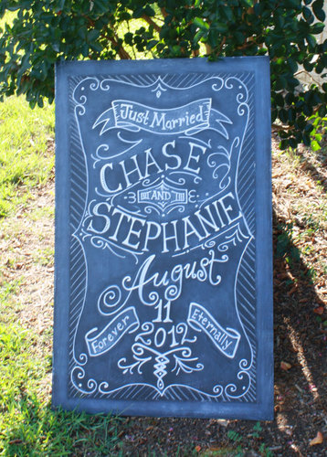 Large Chalkboard Art 24&quot; x 36&quot;