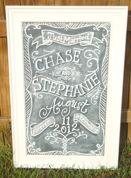 Large Chalkboard Art 24&quot; x 39&quot;