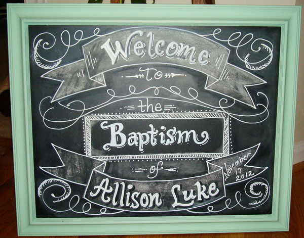 Medium Chalkboard Art 18x24