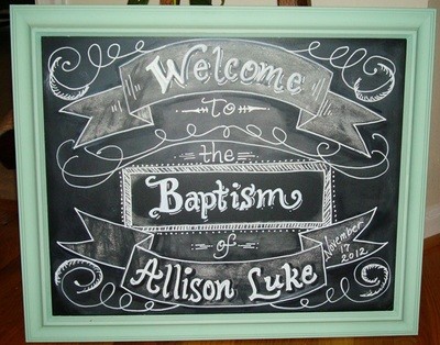 Medium Chalkboard Art 18x24