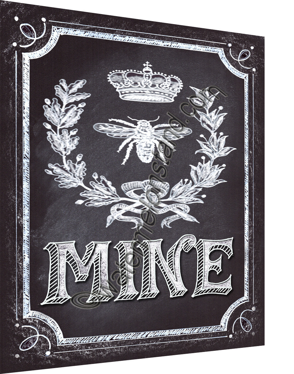Chalkboard Art Poster 11 x 14 card stock