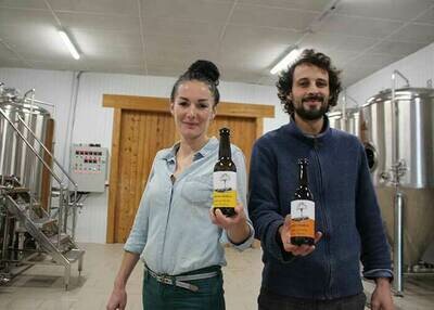 Morgane et Maxime, à Paimpol