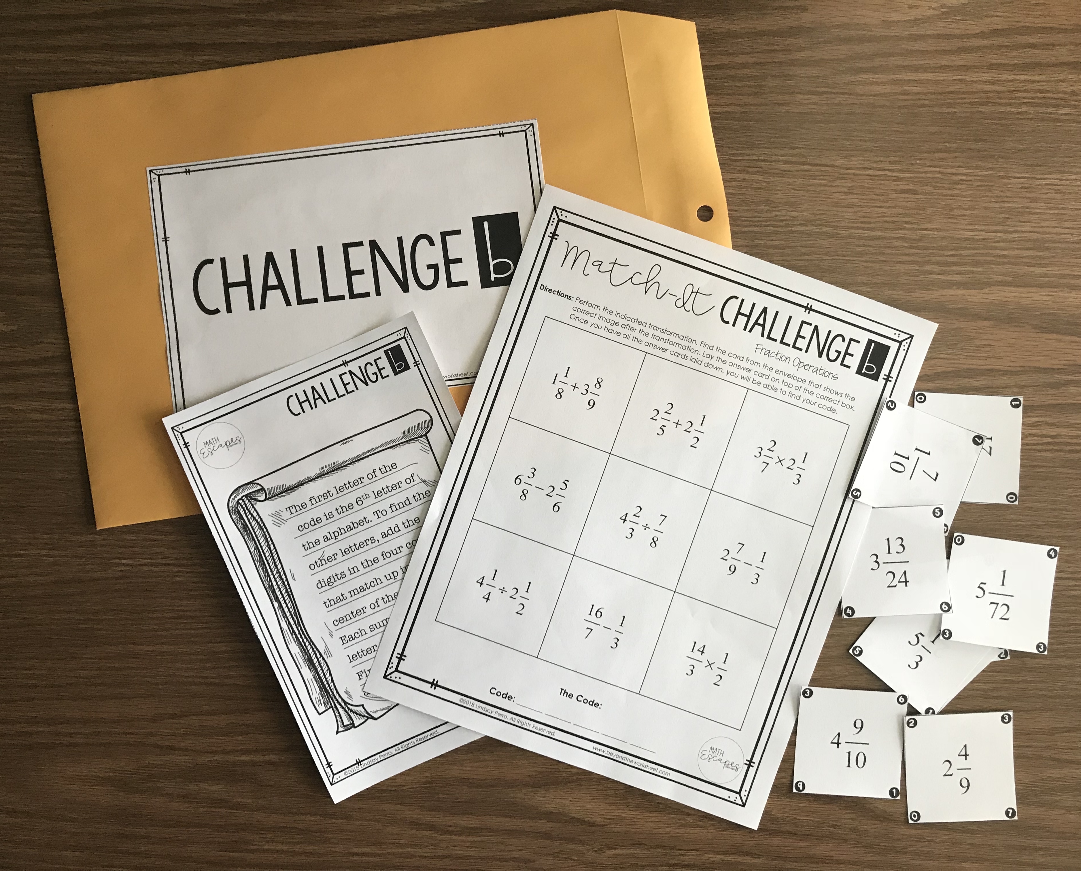 5th Grade Math End Of Year Escape Room Activity 5th Grade Math End Of Year Escape Room Activity