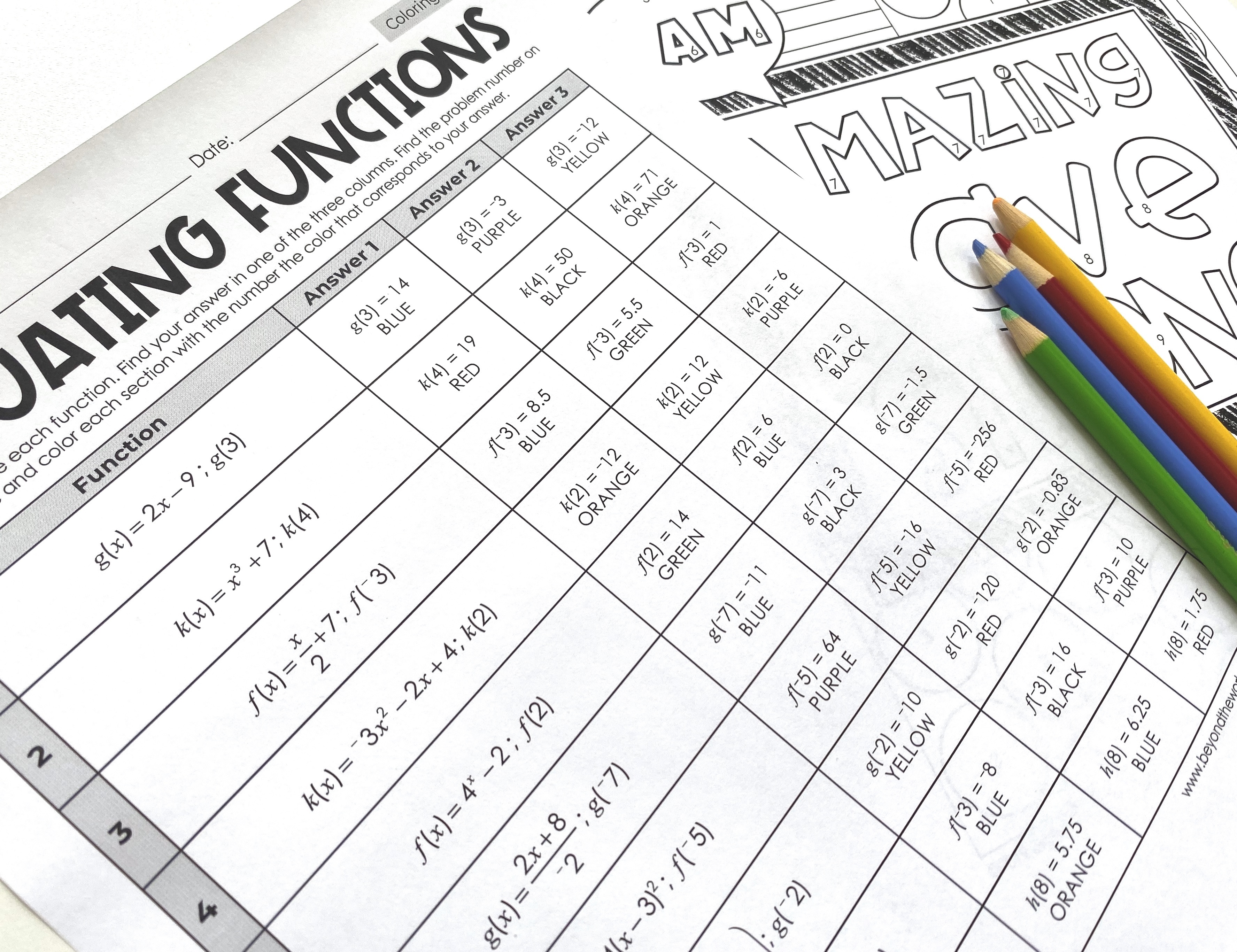 Store - Beyond the Worksheet