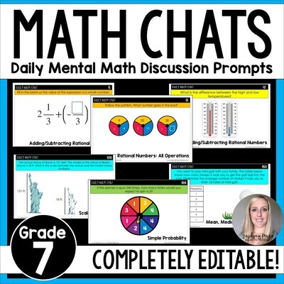 7th Grade Math Chats