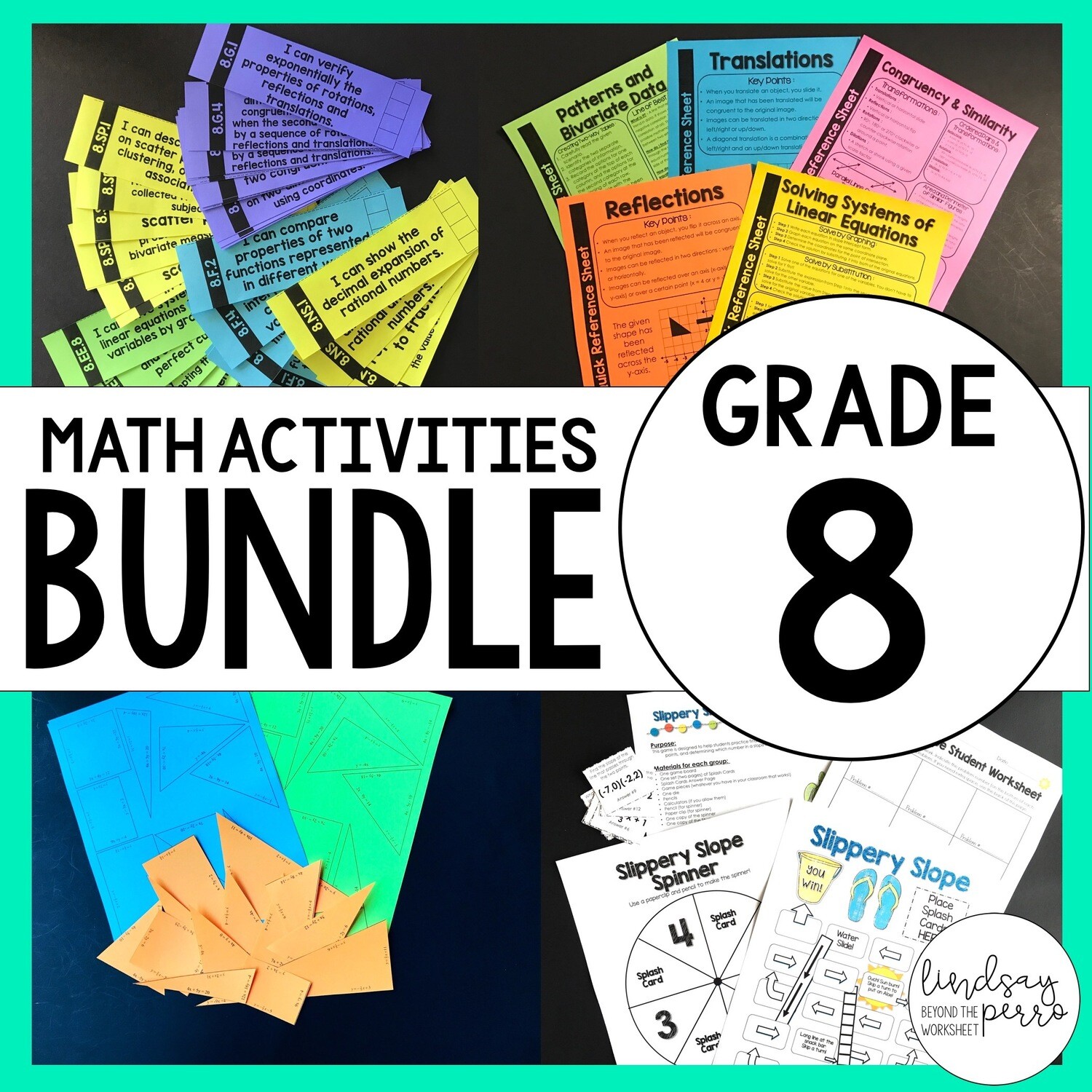 8th Grade Math Curriculum Resources: A Full Year of Activities