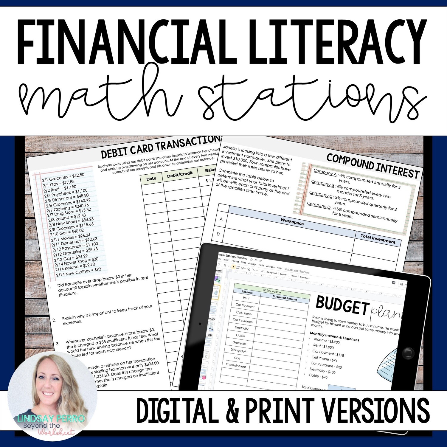 Financial Literacy Stations