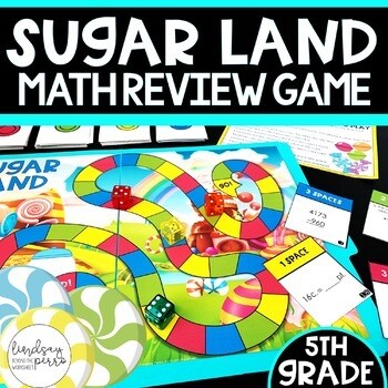 5th Grade End of Year Review Game (Sugarland)