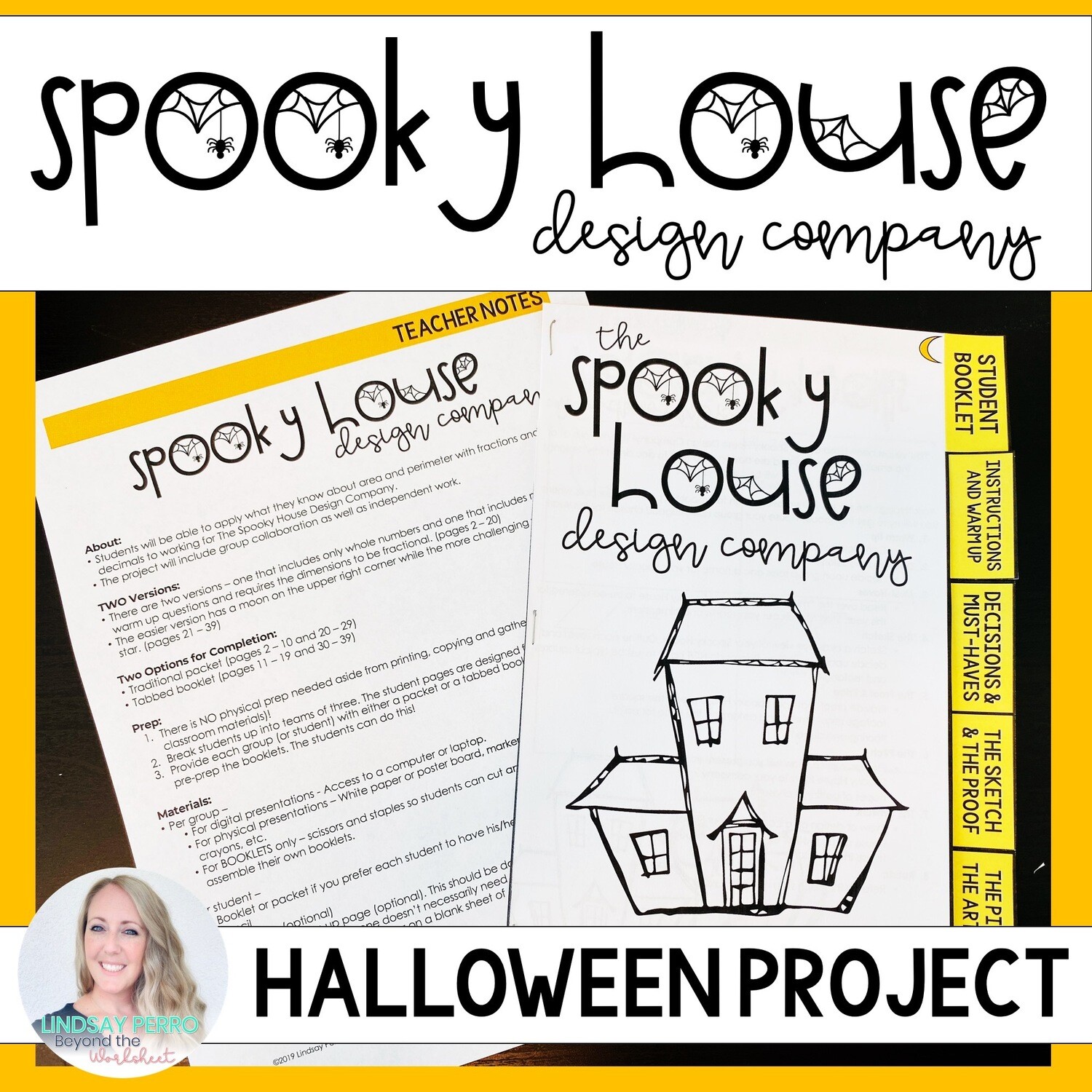 Halloween Math Project - The Spooky House