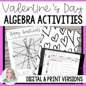 Valentine's Day Algebra Activities