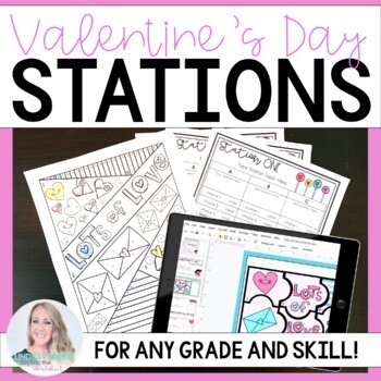 Valentine's Day Stations Template