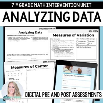 Analyzing Data Intervention Unit for 7th Grade