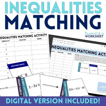 Inequalities Matching Activity