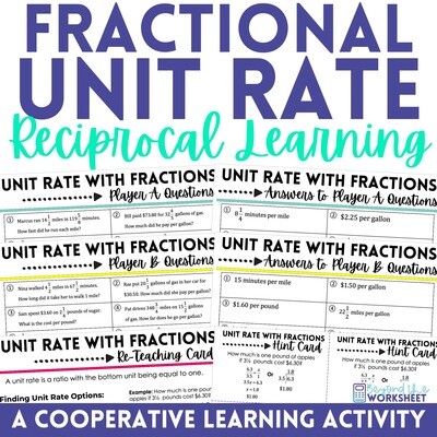 Fractional Unit Rate Reciprocal Learning Activity