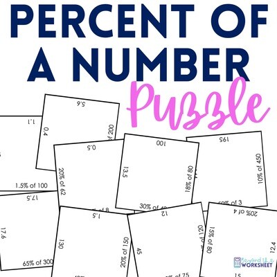 Percent of a Number Puzzle