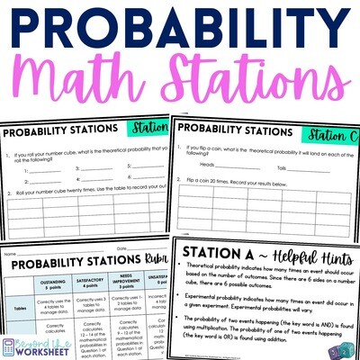 Probability Math Stations