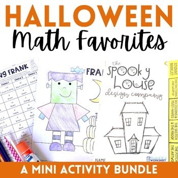 Halloween Math Favorites Bundle - Digital Included