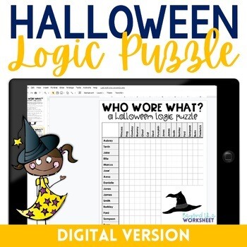 Halloween Logic Puzzle - Digital Version