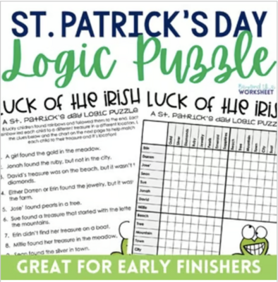 St. Patrick's Day Logic Puzzle