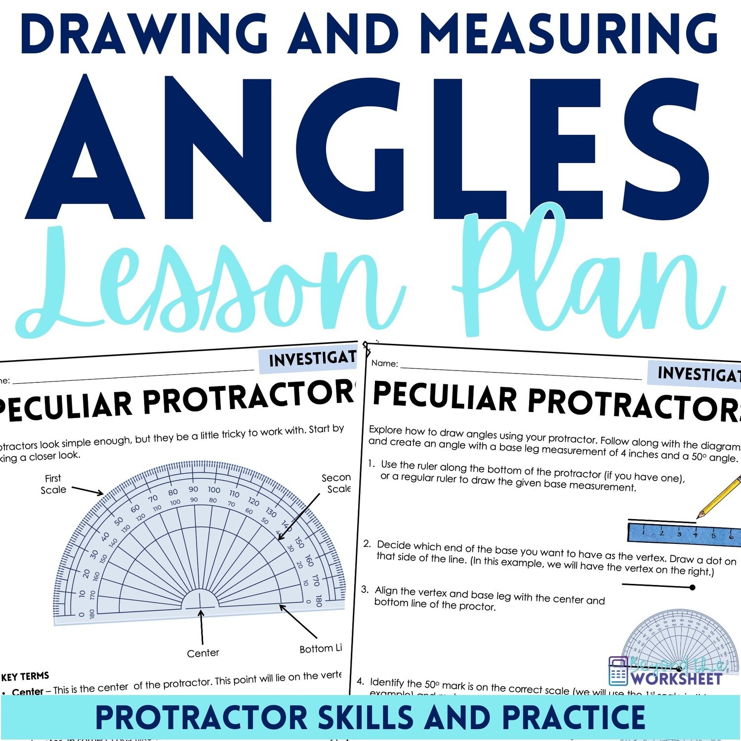 Drawing and Measuring Angles Lesson Plan
