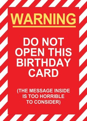 SA6162 Birthday Card