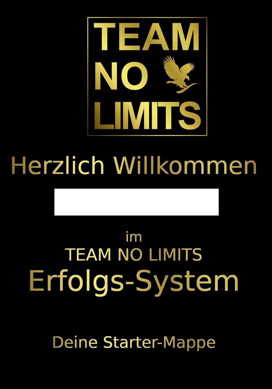 Team No Limits Startermappe - 10 Stück
