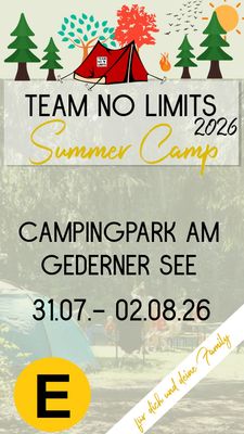 Summer Camp 2026 - Erwachsene - 3 Tage Summer Camp 2026 - Erwachsene - 3 Tage