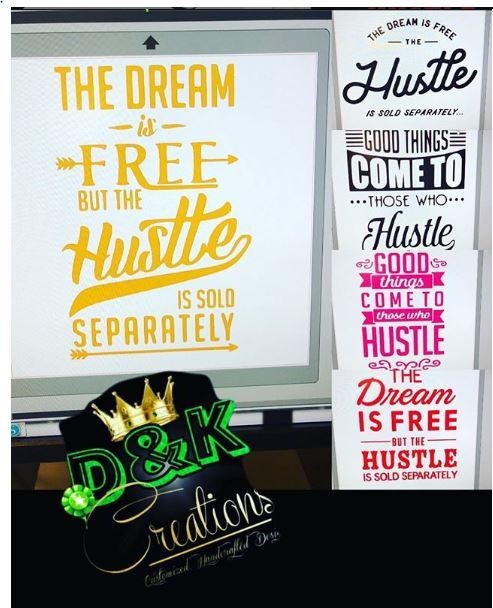 Hustle Series Tees Fitted (S-XL)