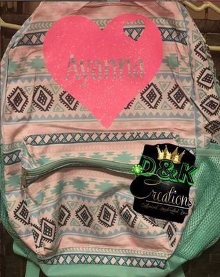 Bookbag Name Design