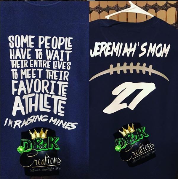 Personalized Adult T-Shirt 2x &amp; Up (Front &amp; Back)