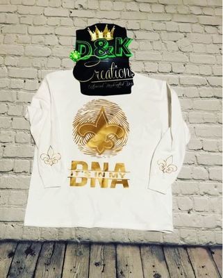 Long Sleeve Personalized TShirt (S-XL)