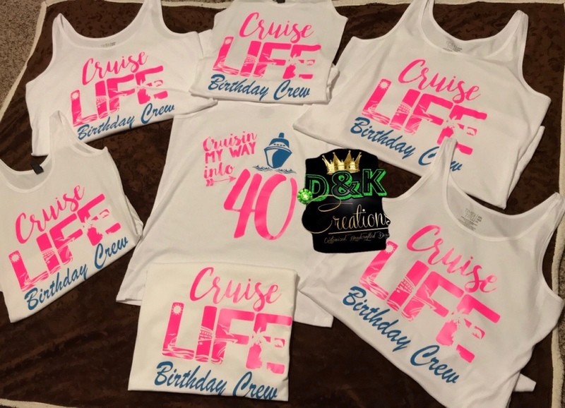 Personalized Tanks (2X and Up) Front and Back
