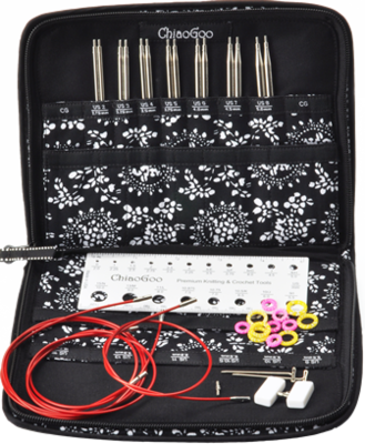 ChiaoGoo Twist Interchangeable Set - Small Sizes US 2 - 8
