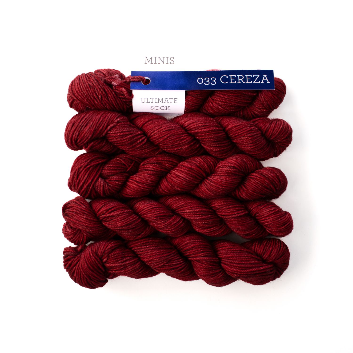 Malabrigo Minis, Color Selection: 033 Cereza