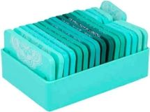 KnitPro Blockers, Blue/Ecru