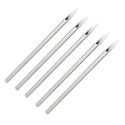 18 G Piercing Needles 100 Per Box