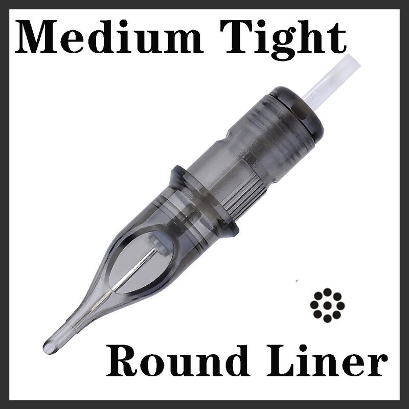 ELITE 8 Rlm Round Liner Med Tight Single Cartridge