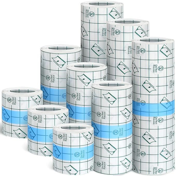 Waterproof Transparent Film Dressing Clear Tape 10 inch Wide 10 yrd Roll