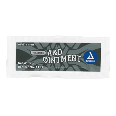 Dynarex Fearless Vitamins A&D Ointment Packets 144 Per Box
