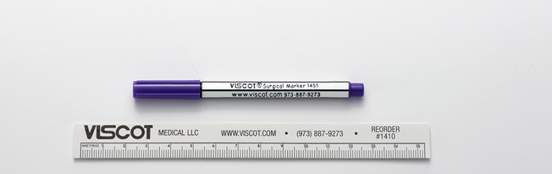Viscot Skin Markers - 100 per - Mini Traditional Violet Ink