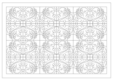 Curly Leaf Rug