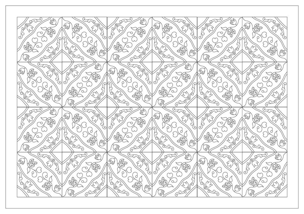 Kitchen Tile Rug