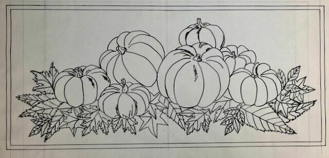 ​Pumpkins With Leaves
