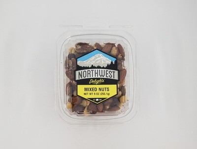 Mixed Nuts with Peanuts, 9 oz Tub