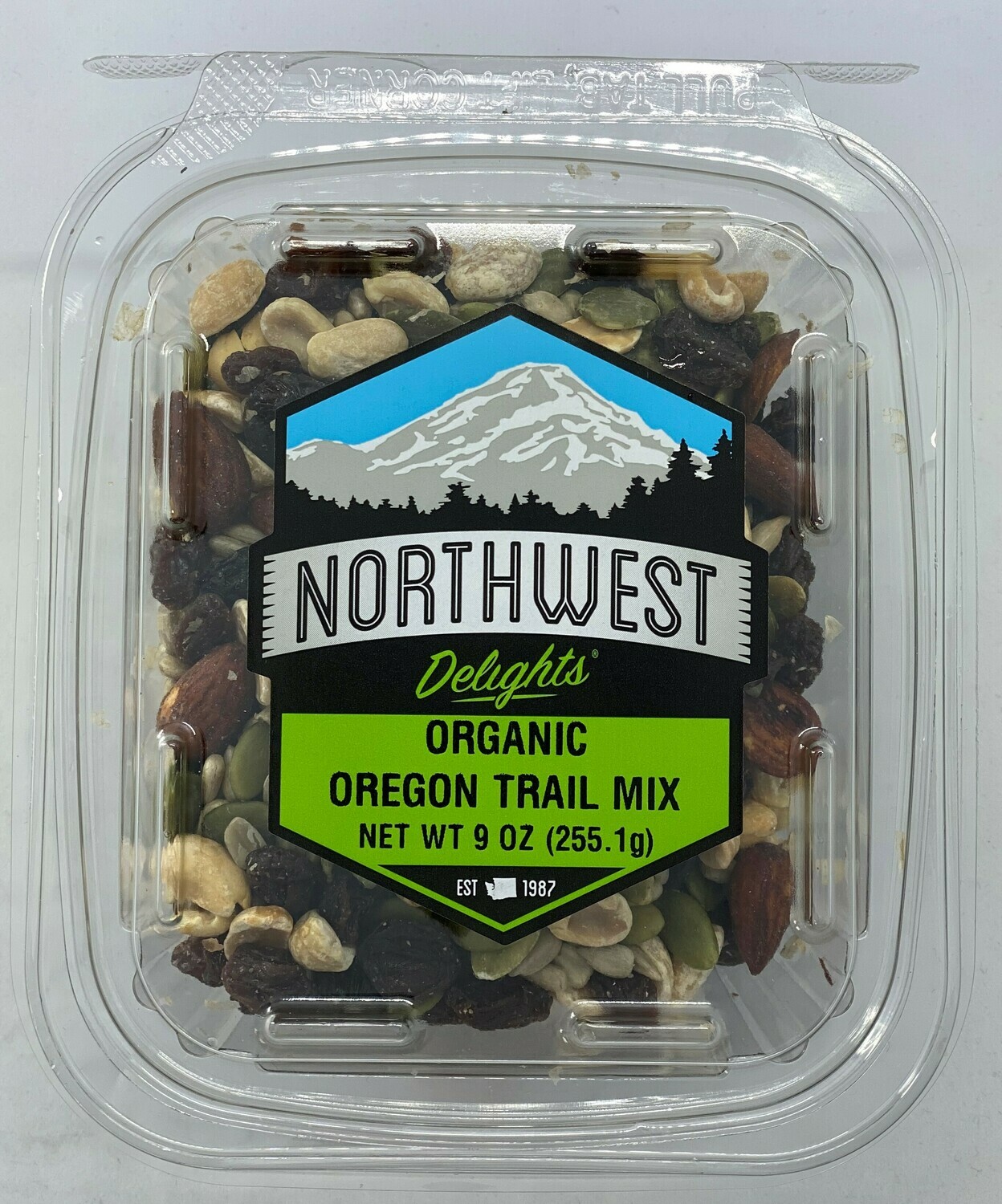 Organic Oregon Trail Mix 6/9 oz Case