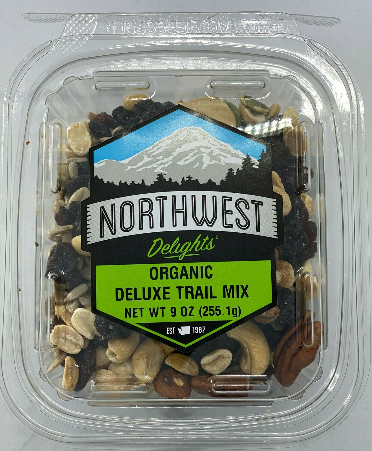 Organic Deluxe Trail Mix 6/9 oz Case